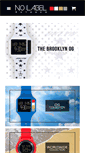 Mobile Screenshot of nolabelwatches.com